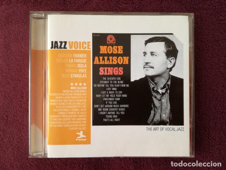 CDs de m&uacute;sica: MOSE ALLISON - SINGS - PEDIDO MINIMO 7&euro; - Foto 1