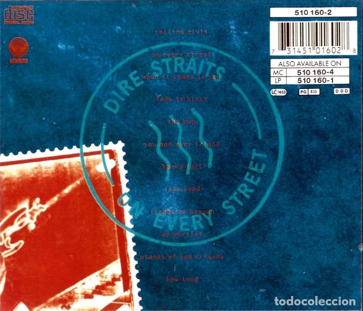 CDs de m&uacute;sica: DIRE STRITS : ON EVERY STREET (CD) - Foto 2