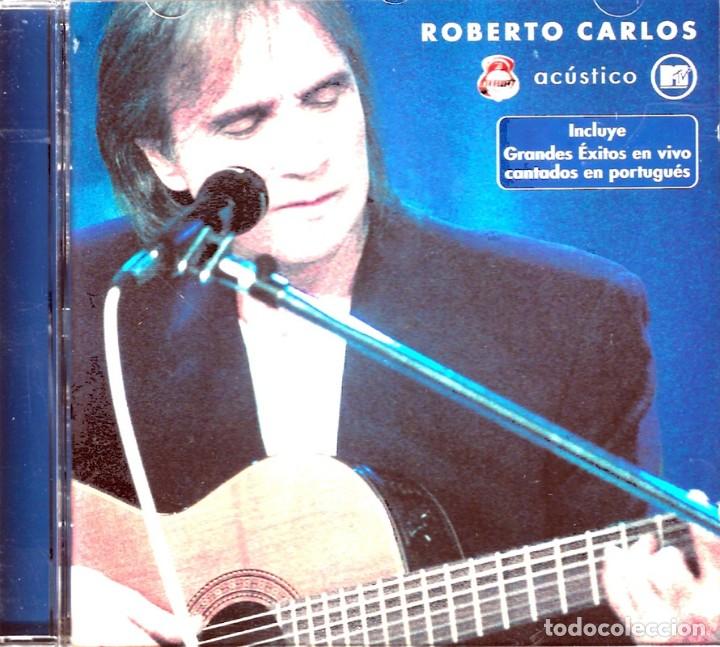 CDs de m&uacute;sica: ROBERTO CARLOS &uml;AC&Uacute;STICO&uml; (CD) - Foto 1