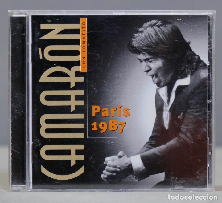 CDs de m&uacute;sica: CD. Camar&oacute;n Con Tomatito. Par&iacute;s 1987 - Foto 1
