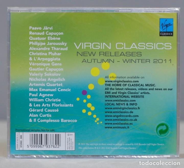 CDs de m&uacute;sica: CD. VIRGIN CLASSICS. AUTUMN-WINTER 2011. PRECINTADO - Foto 2