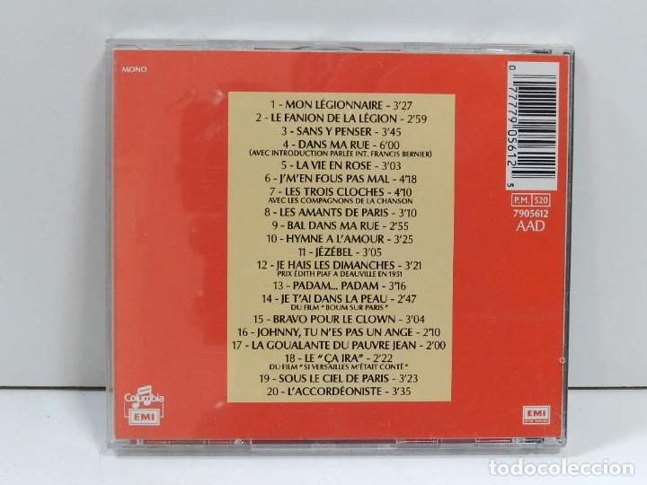 CDs de m&uacute;sica: DISCO CD. Edith Piaf &ndash; Piaf - 25e Anniversaire. COMPACT DISC. - Foto 2