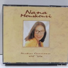 CD di Musica: DISCO 2 X CD. NANA MOUSKOURI – NUESTRAS CANCIONES. COMPACT DISC.
