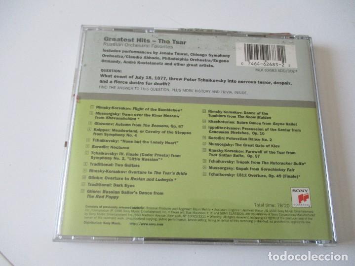 CDs de m&uacute;sica: GREATEST HITS THE TSAR DI3564 - Foto 2