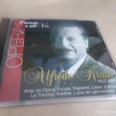 CDs de Música: CD .-ÓPERA.HOMENAJE A UNA VOZ - ALFREDO KRAUSS (AÑO 1927-1999)ALFADELTA AÑO 1999 - 9 TEMAS. Lote 352084969