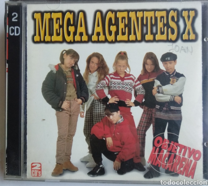 CDs de Musique: *MEGA AGENTES X, SPAIN, MAX, 1996