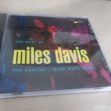 CDs de Música: CD.-THE BEST OF MILES DAVIS -THE CAPITOL/BLUE NOTE YEARS-CAPITOL RECORDS 1992.MADE IN USA- 14 TEMAS. Lote 352422484