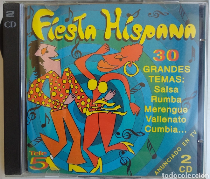 CDs de m&uacute;sica: *FIESTA HISPANA, SPAIN, PENTA, 1995 - Foto 1