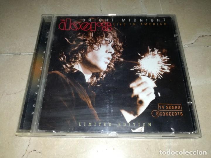 CDs de M&uacute;sica: THE DOORS-BRIGHT MIDNIGHT-LIVE IN AMERICA-RARO