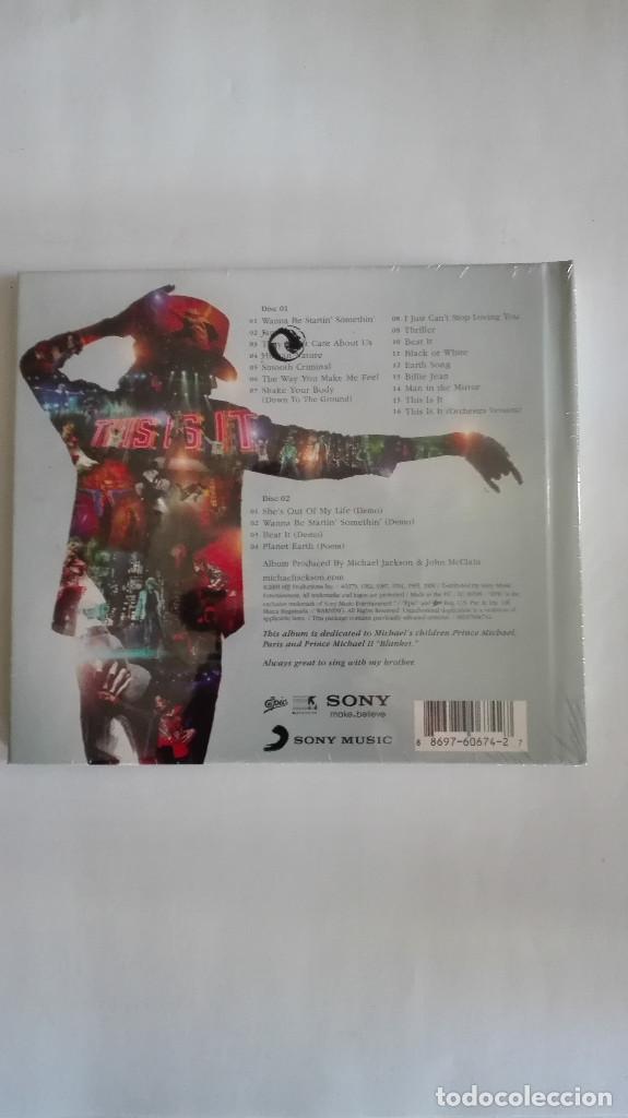 CDs de m&uacute;sica: MICHAEL JACKSON&acute;S THIS IS IT NUEVO PRECINTADO - Foto 2