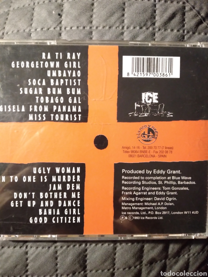 CDs de m&uacute;sica: CD-EDDY GRANT-SOCA BAPTISM- - Foto 2
