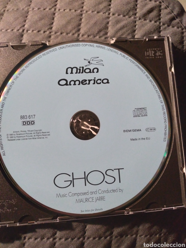 CDs de m&uacute;sica: CD-BANDA SONORA-GHOST-MAURICE JARRE- - Foto 2