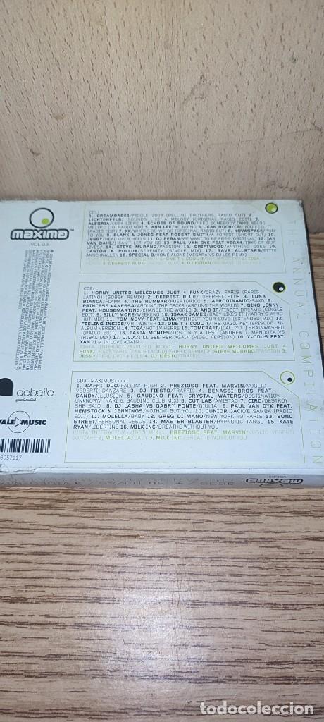 CDs de m&uacute;sica: M&Aacute;XIMA: VOL&Uacute;MEN 3 - Foto 2