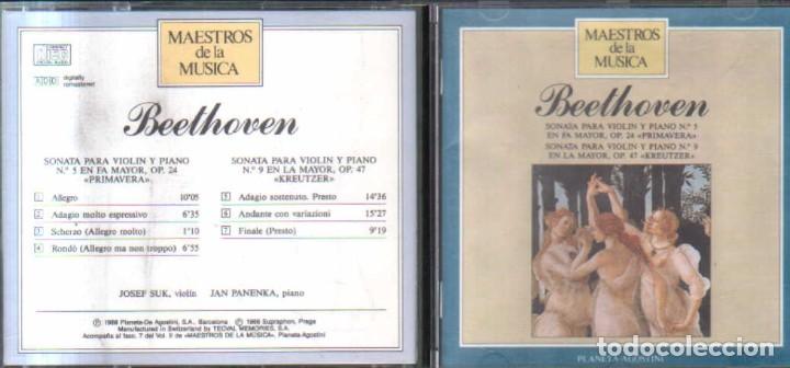 CDs de M&uacute;sica: MAESTROS DE LA MUSICA. VOL.II. N&ordm; 7. BEETHOVEN. CD-CLASICA-1983