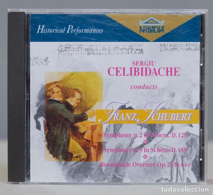 CD di Musica: CD. CELIBIDACHE CONDUCTS SCHUBERT. D. 125. D 485, D 644