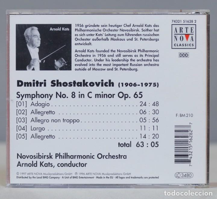 CDs de m&uacute;sica: CD. Shostakovich. Symphony No.8 - Foto 2
