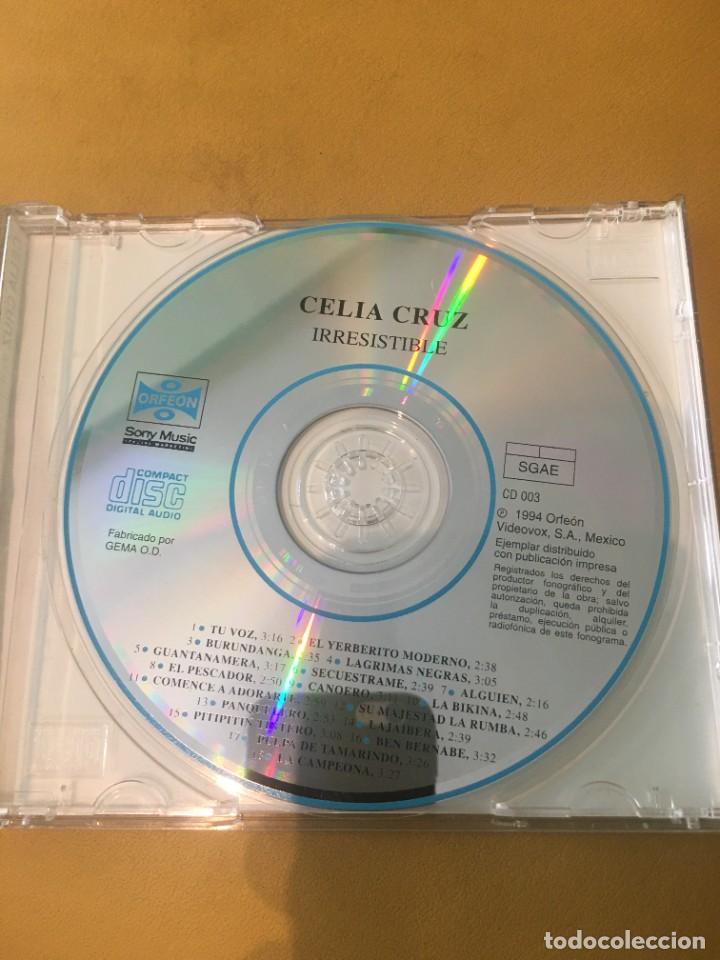 CDs de m&uacute;sica: Celia Cruz &lrm;&ndash; Irresistible - Foto 2