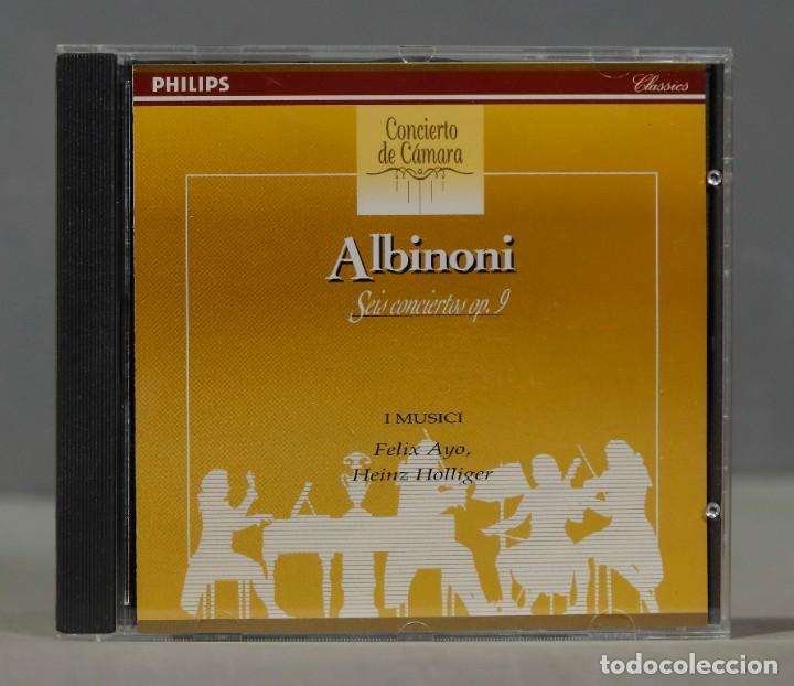 CDs de m&uacute;sica: CD. ALBINONI. SEIS CONCIERTOS OP 9 - Foto 1