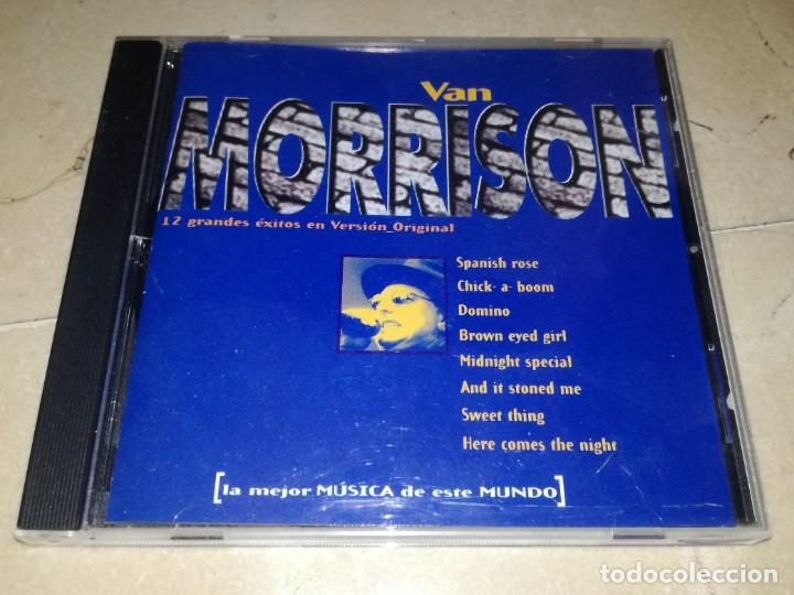 CDs de m&uacute;sica: VAN MORRISON-12 GRANDES EXITOS EN VERSION ORIGINAL - Foto 1