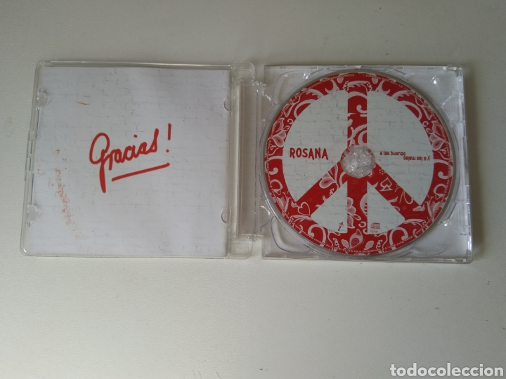 CDs de m&uacute;sica: CD ROSANA/A LAS BUENAS Y A LAS MALAS - Foto 2