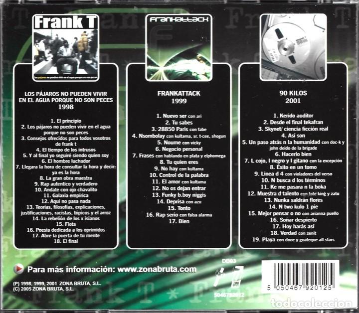 CDs de m&uacute;sica: FRANK T DISCOGRAF&Iacute;A B&Aacute;SICA (3 CDS) - Foto 2