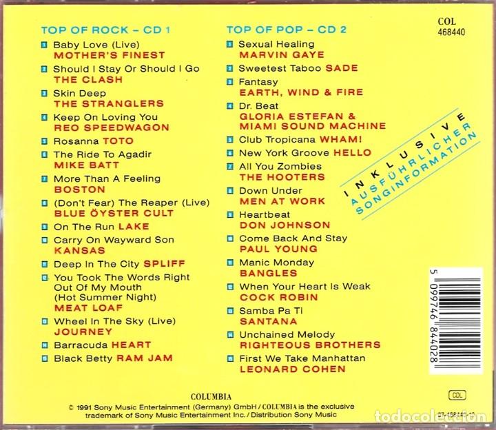 CDs de m&uacute;sica: TOP OF ROCK ( 2 CD) - Foto 2
