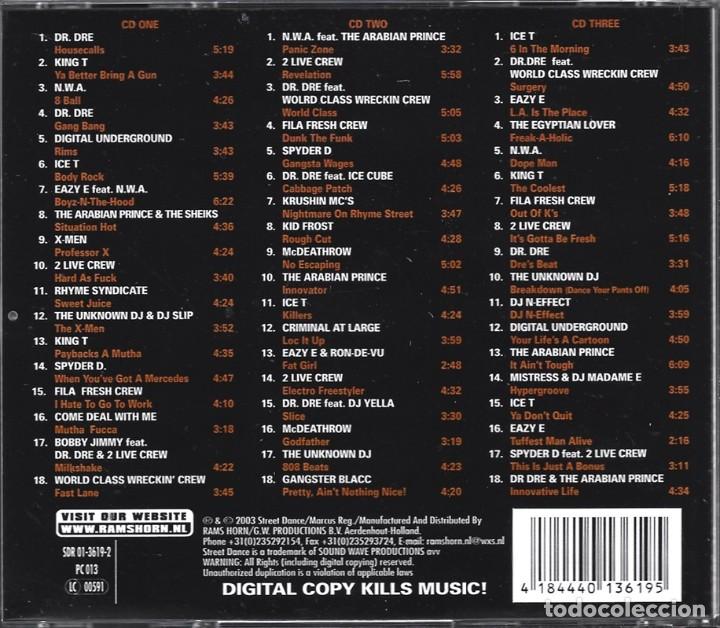 CDs de m&uacute;sica: HIP HOP MOST WANTED (3 CD) - Foto 2