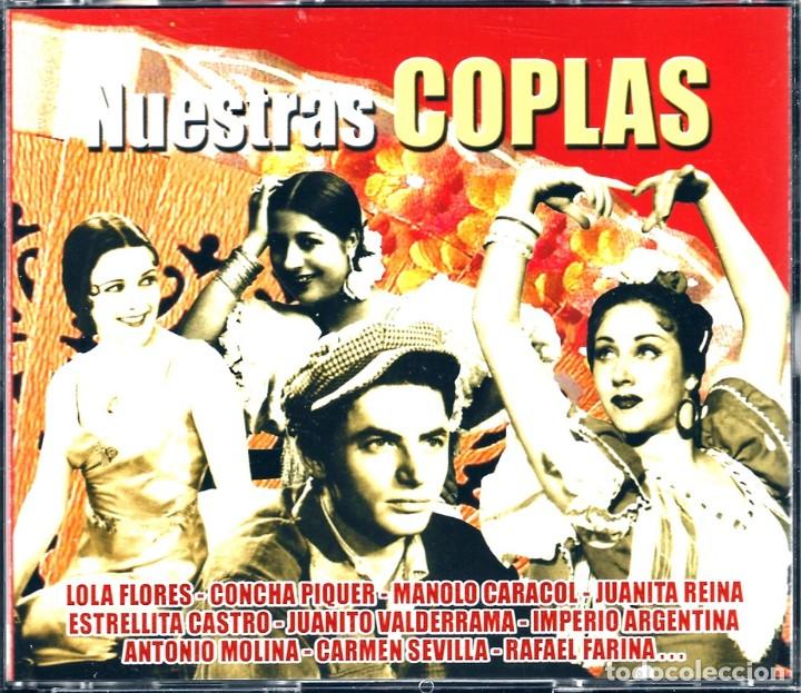 CDs de m&uacute;sica: NUESTRAS COPLAS (3 CD) - Foto 1