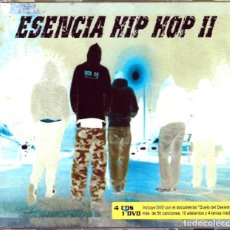 CDs de Música: ESENCIA HIP HOP II ( 4 CD + 1 DVD). Lote 352792179