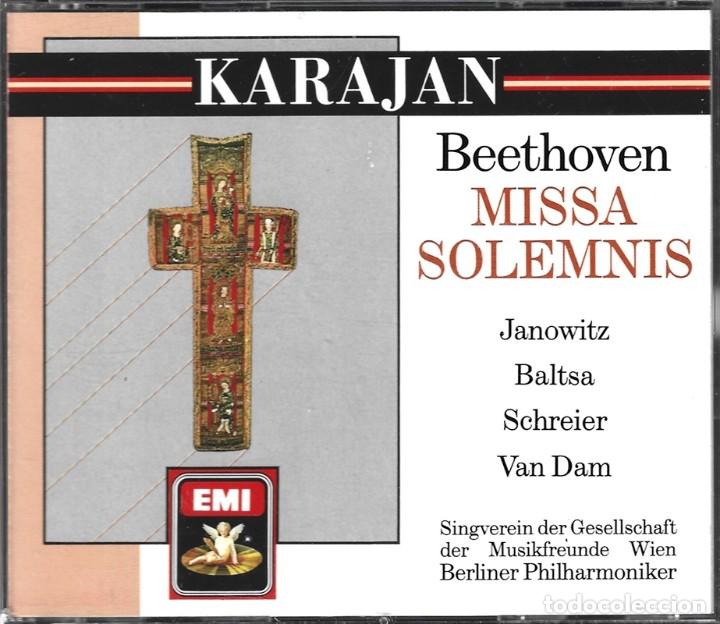 CDs de m&uacute;sica: BEETHOVEN MISSA SOLEMNIS (2 CD) - Foto 1