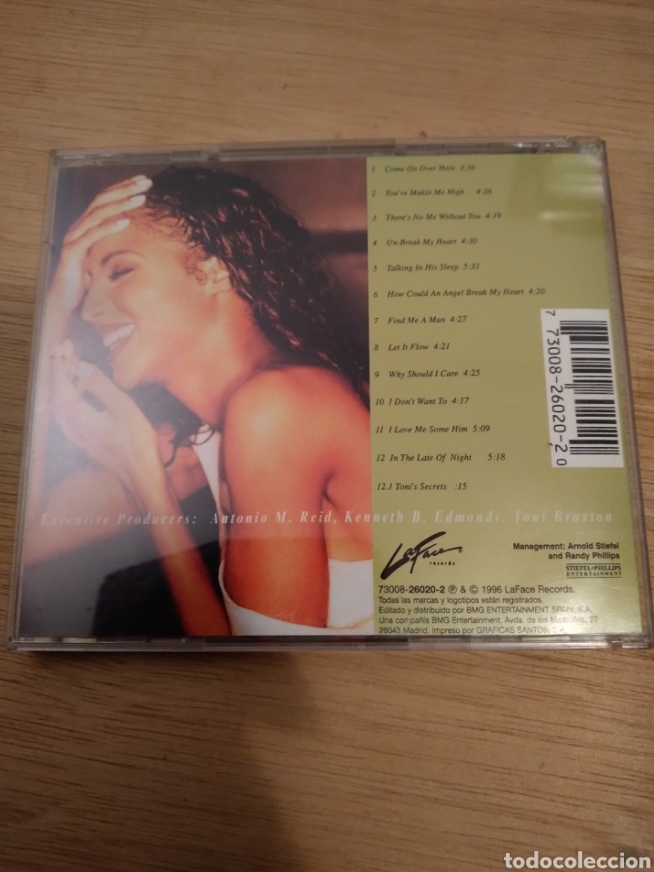 CDs de m&uacute;sica: CD-TONYi BRAXTON-SECRETS- - Foto 2
