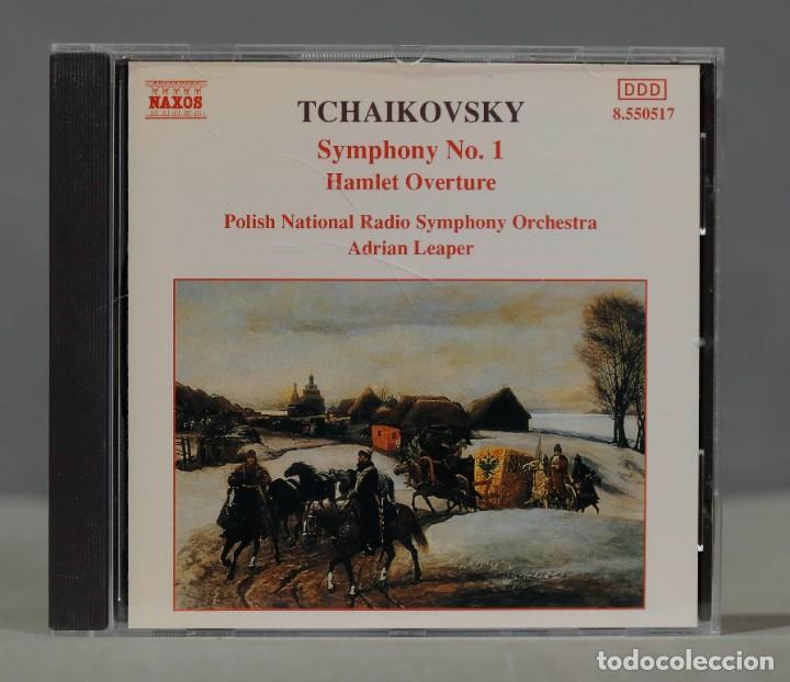 CDs de m&uacute;sica: CD. Tschaikowsky. Leaper. Symphony No. 1. Hamlet Overture - Foto 1