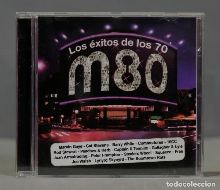 CDs de m&uacute;sica: CD. LOS EXITOS DE LOS 70. M80 - Foto 1