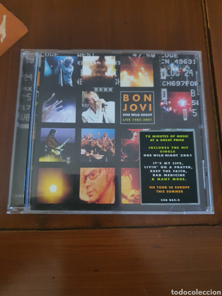 CDs de m&uacute;sica: cd bon jovi one wild night. - Foto 1