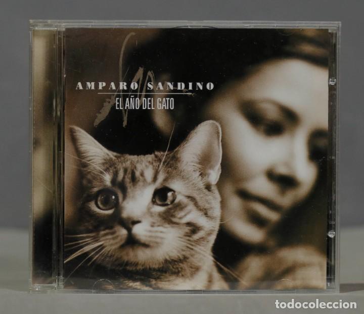 CDs de m&uacute;sica: CD. AMPARO SANDINO - EL A&Ntilde;O DEL GATO - Foto 1