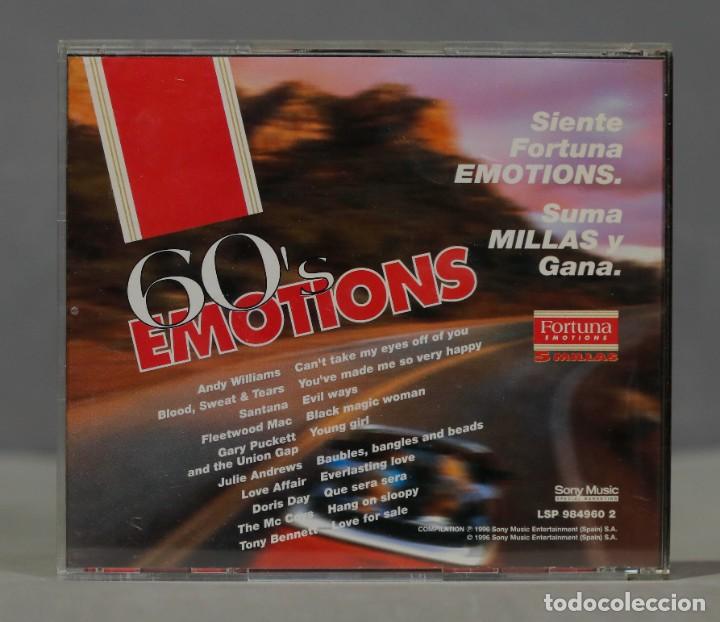 CDs de m&uacute;sica: CD. 60&acute;S EMOTIOS - Foto 2