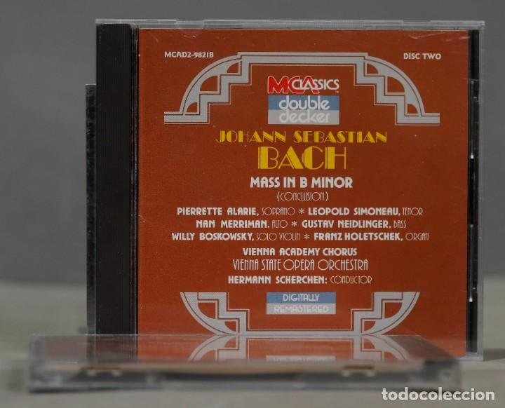 CDs de m&uacute;sica: 2 CD. Mass In B Minor. BACH. SCHERCHEN - Foto 3