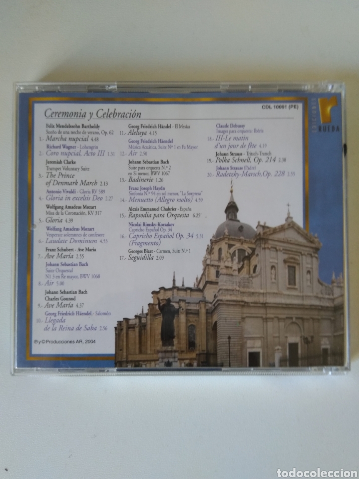 CDs de m&uacute;sica: CD M&Uacute;SICA PARA LA BODA REAL - Foto 2