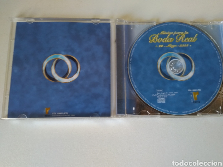 CDs de m&uacute;sica: CD M&Uacute;SICA PARA LA BODA REAL - Foto 3