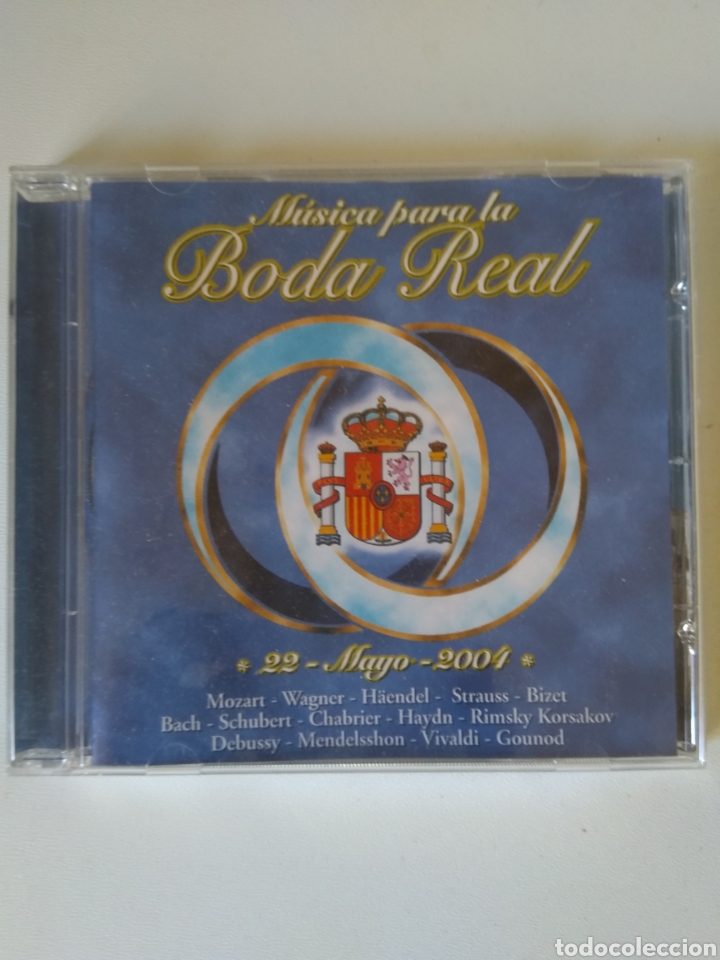CDs de m&uacute;sica: CD M&Uacute;SICA PARA LA BODA REAL - Foto 1