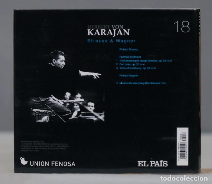 CDs de m&uacute;sica: CD. STRAUSS. WAGNER. KARAJAN - Foto 2