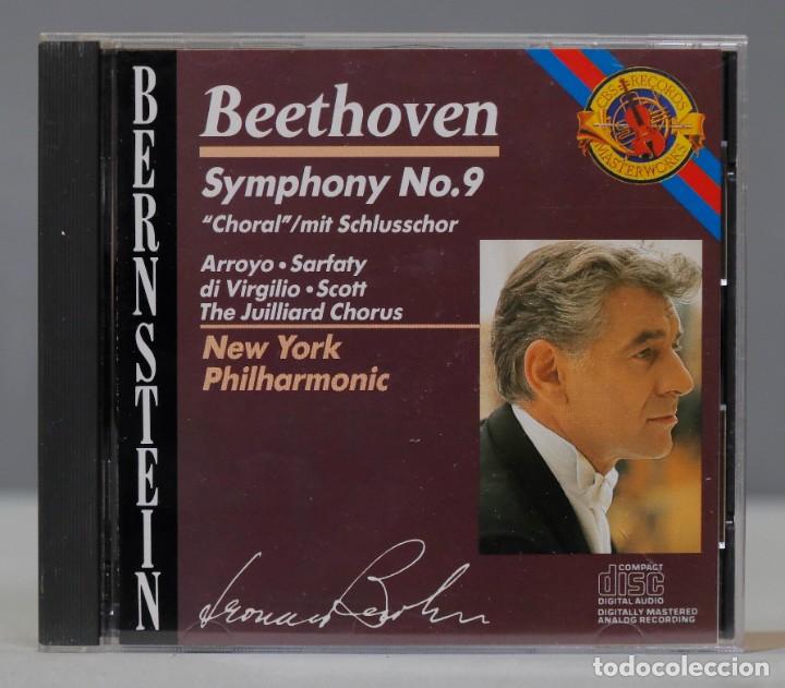 CDs de m&uacute;sica: CD. Beethoven (Symphony No.9). BERNSTEIN - Foto 1