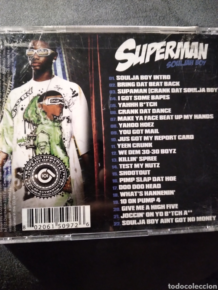CDs de m&uacute;sica: CD-SOILJA BOY-SUPERMAN- - Foto 2