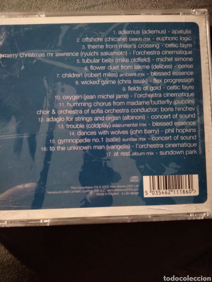 CDs de m&uacute;sica: CD-CHILLOUT CLASSICS ONE- - Foto 2