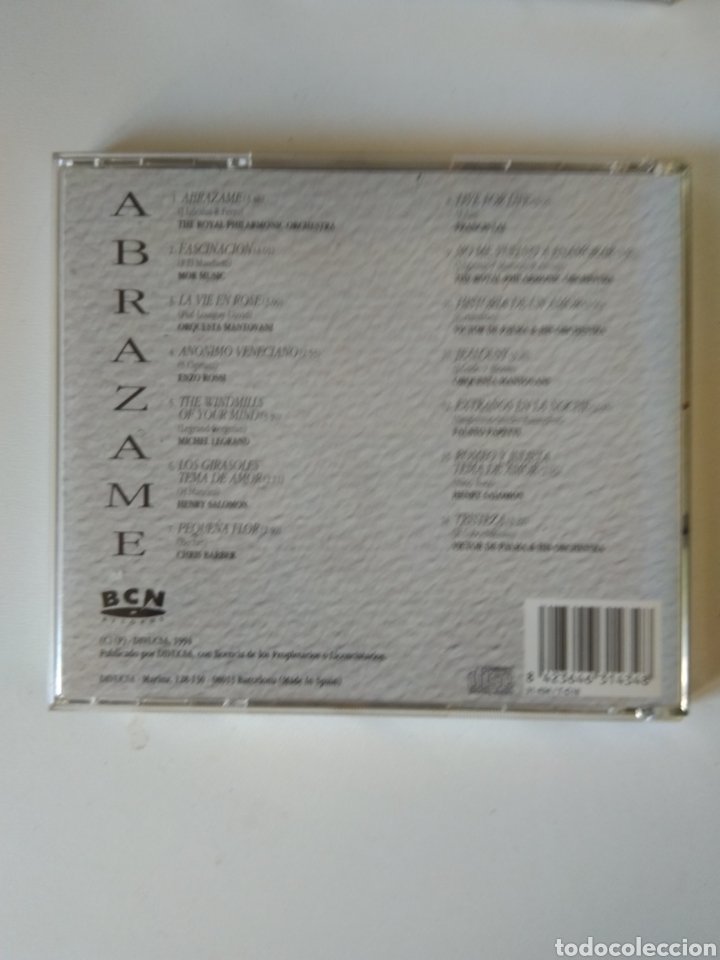CDs de m&uacute;sica: CD ABRAZAME - Foto 3
