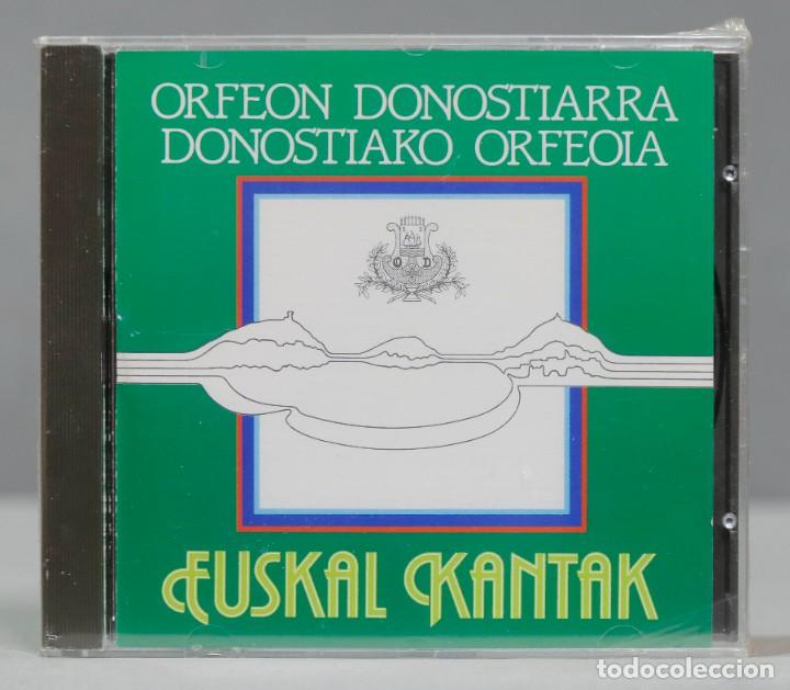CDs de m&uacute;sica: CD. ORFEON DONOSTIARRA. EUSKAL KANTAK. PRECINTADO - Foto 1