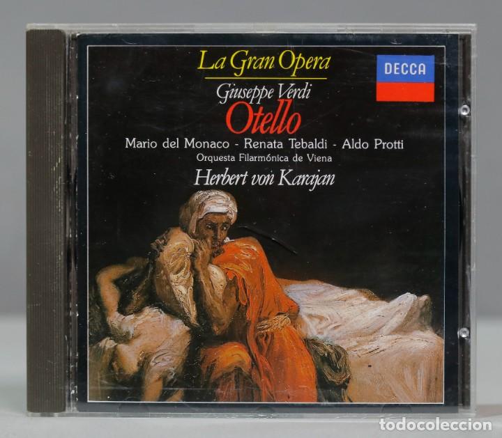 CDs de m&uacute;sica: CD. OTELLO. VERDI. KARAJAN - Foto 1
