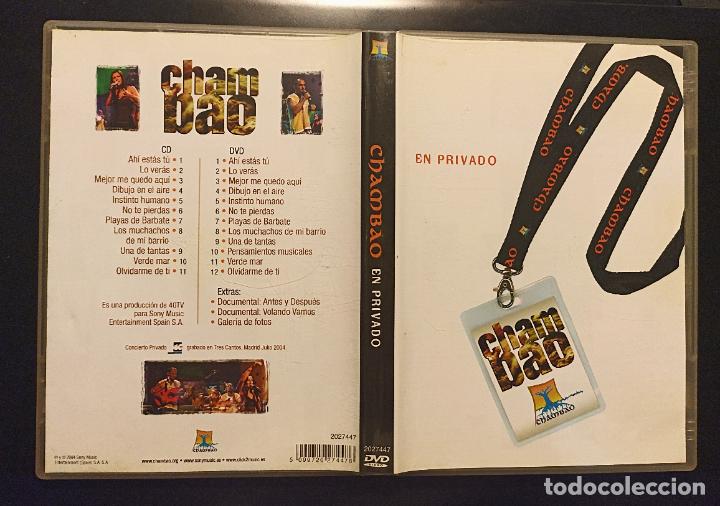 CDs de m&uacute;sica: DVD Y CD CHAMBAO - EN PRIVADO - Foto 1