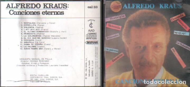 CDs de m&uacute;sica: CANCIONES ETERNAS. CD-CLASICA-1999 - Foto 1