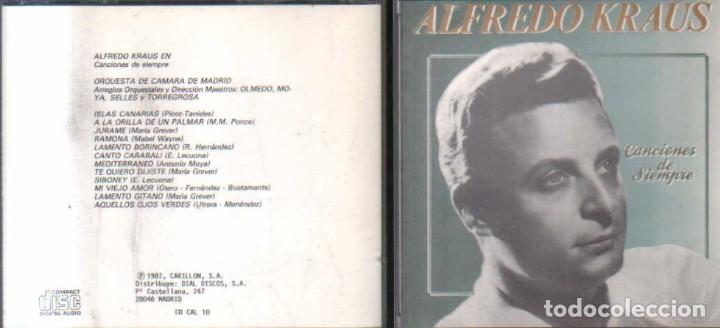 CDs de m&uacute;sica: CANCIONES DE SIEMPRE. CD-CLASICA-2001 - Foto 1